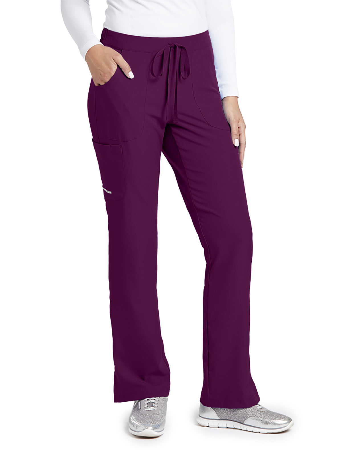 Women's 3-Pocket Pant - SK201 - Wine