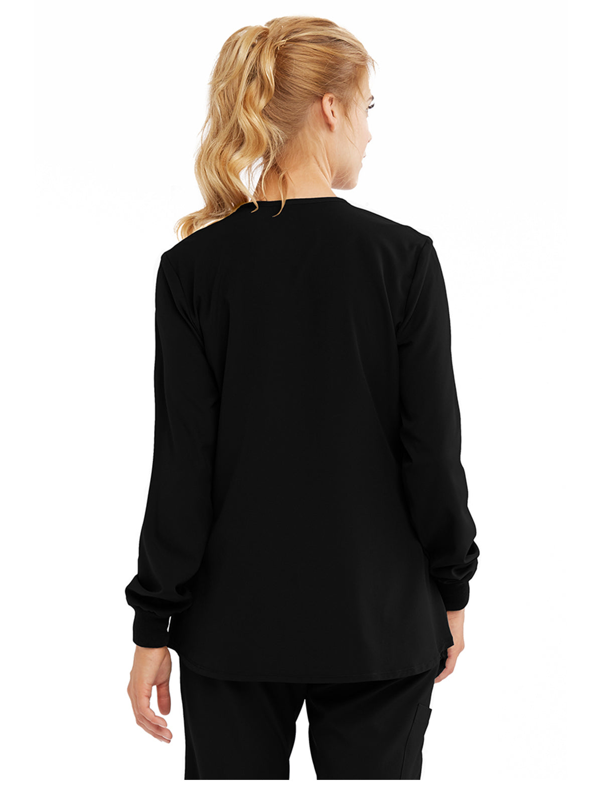 Women's 2-Pocket Jacket - SK401 - Black