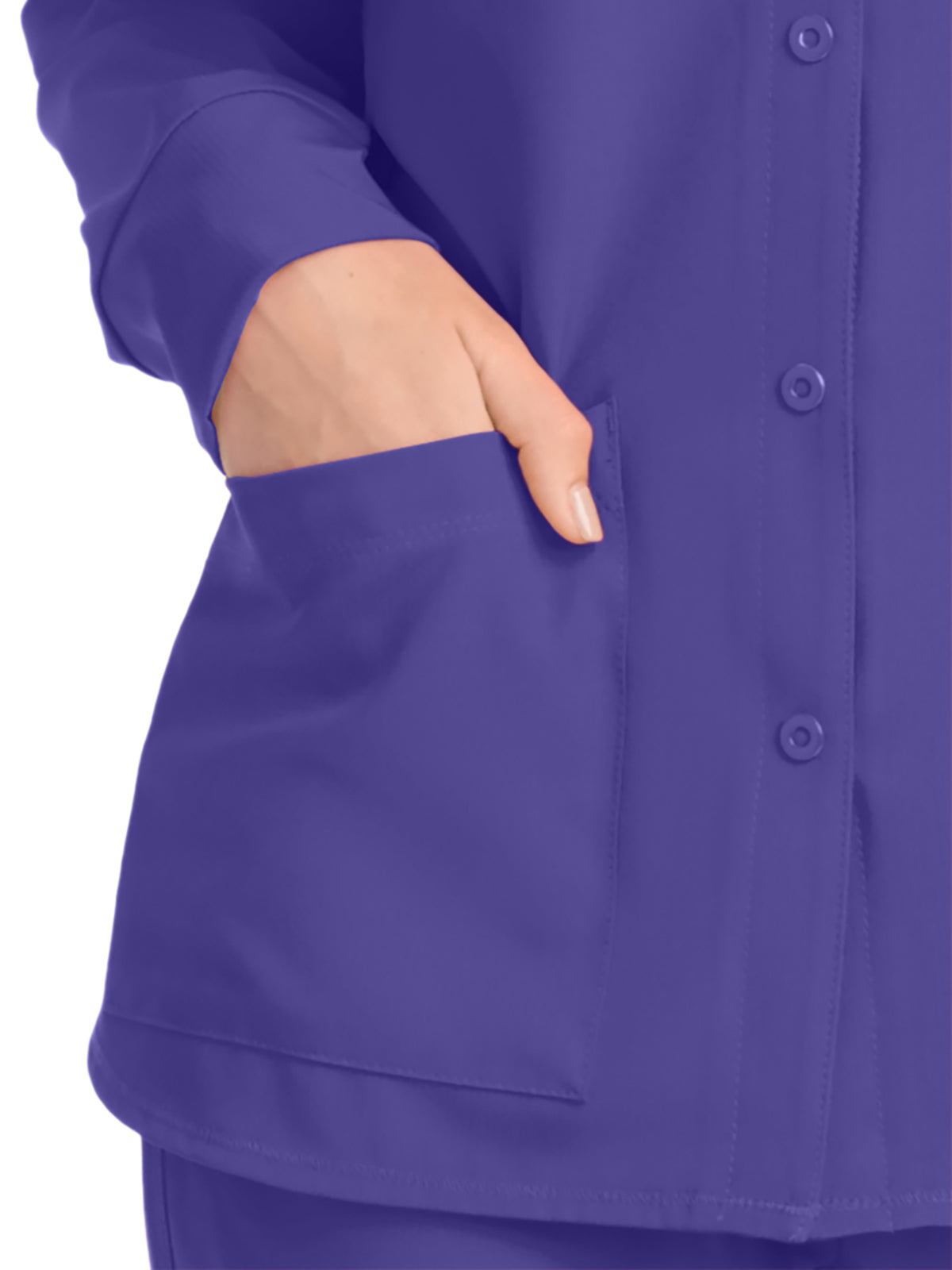Women's 2-Pocket Jacket - SK401 - New Grape