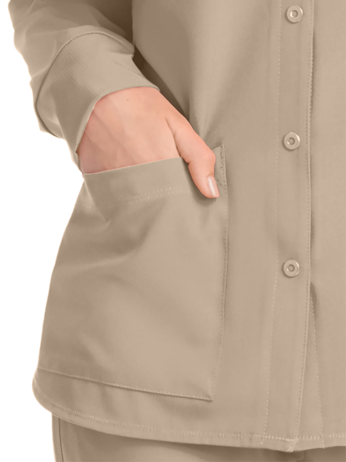 Women's 2-Pocket Jacket - SK401 - New Khaki