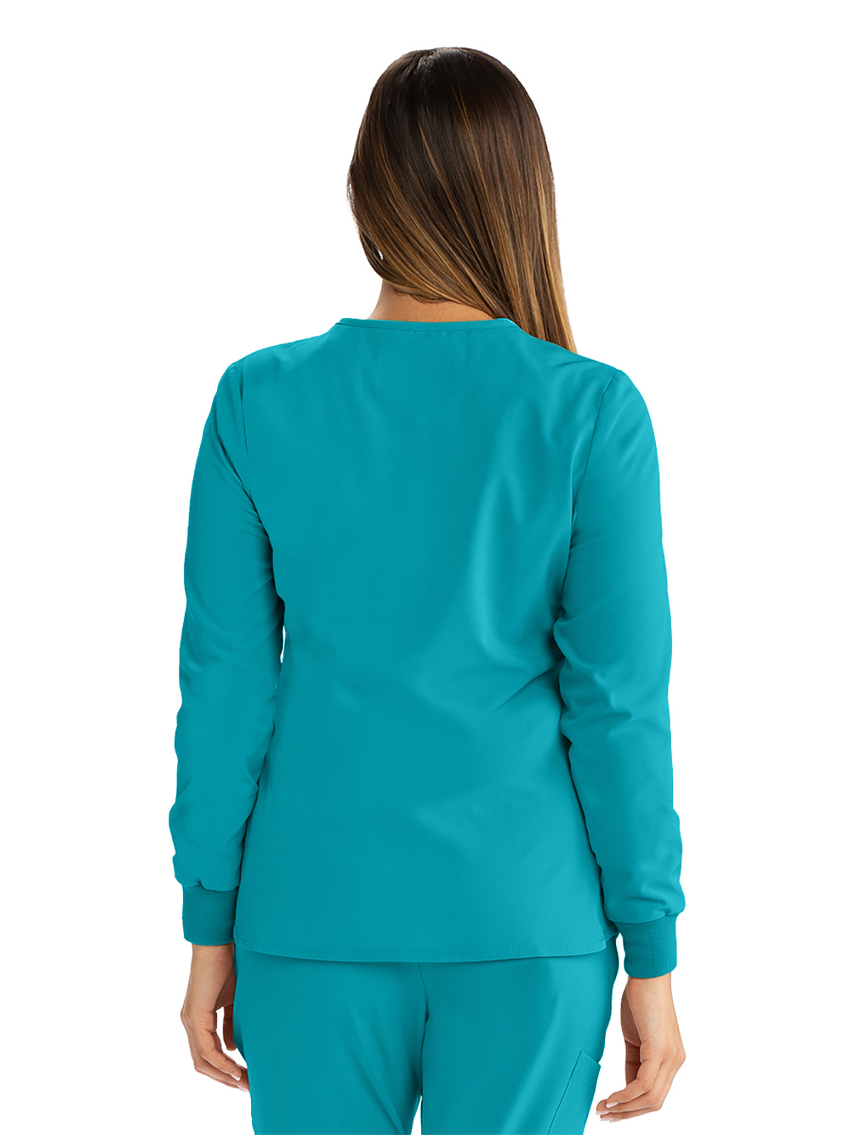 Women's 2-Pocket Jacket - SK401 - Teal