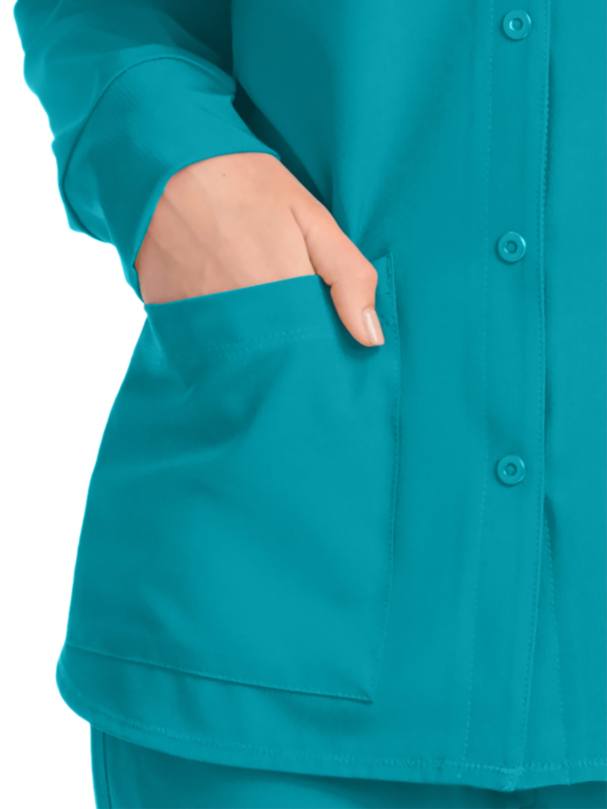 Women's 2-Pocket Jacket - SK401 - Teal