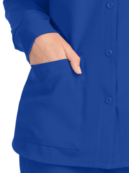 Women's 2-Pocket Scrub Jacket - SK401 - Galaxy