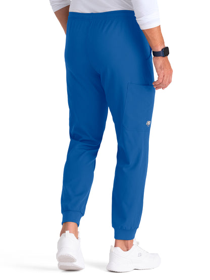 Men's Velcro Closure Cargo Pocket Pant - SKP572 - New Royal