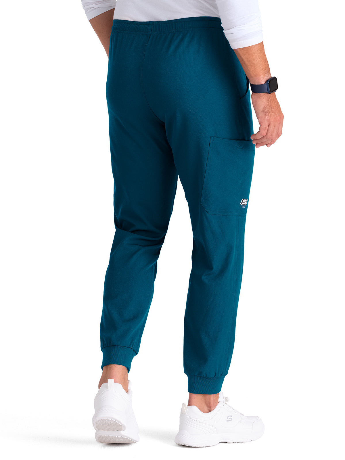 Men's Velcro Closure Cargo Pocket Pant - SKP572 - Bahama