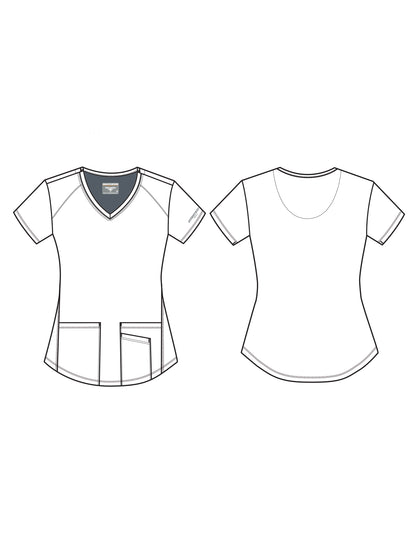 Women's Wrinkle Release Top - SKT021 - Part Of The Family