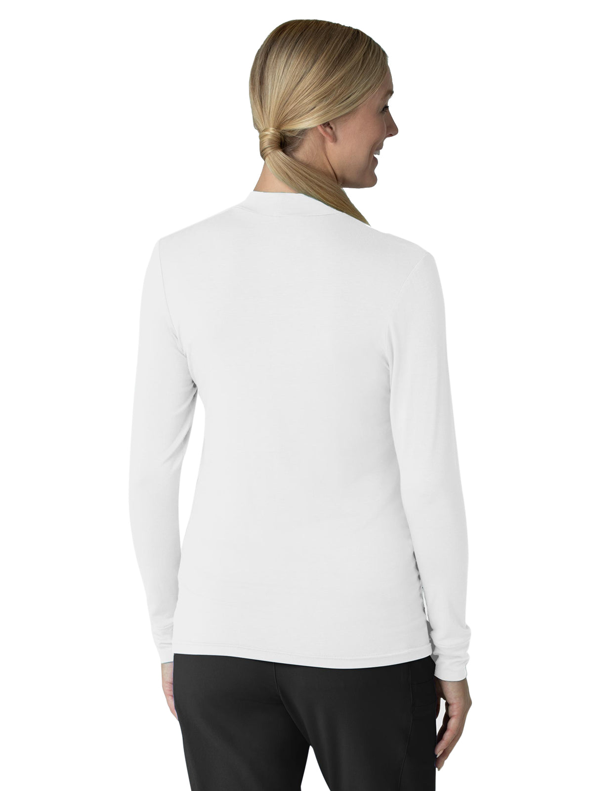 Women's Notch Neck Tunic - 2129 - White