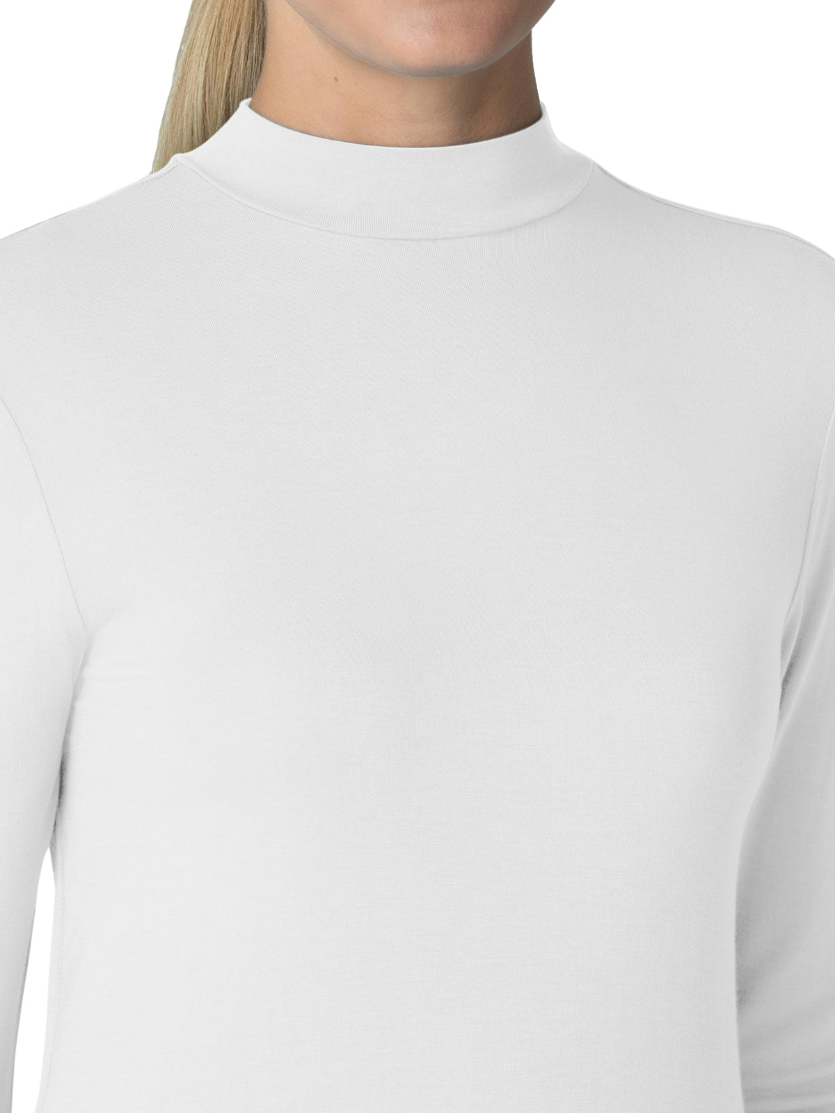 Women's Notch Neck Tunic - 2129 - White