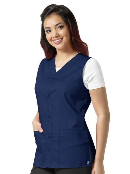 Unisex Two-Pocket Volunteer Vest - 300 - Navy