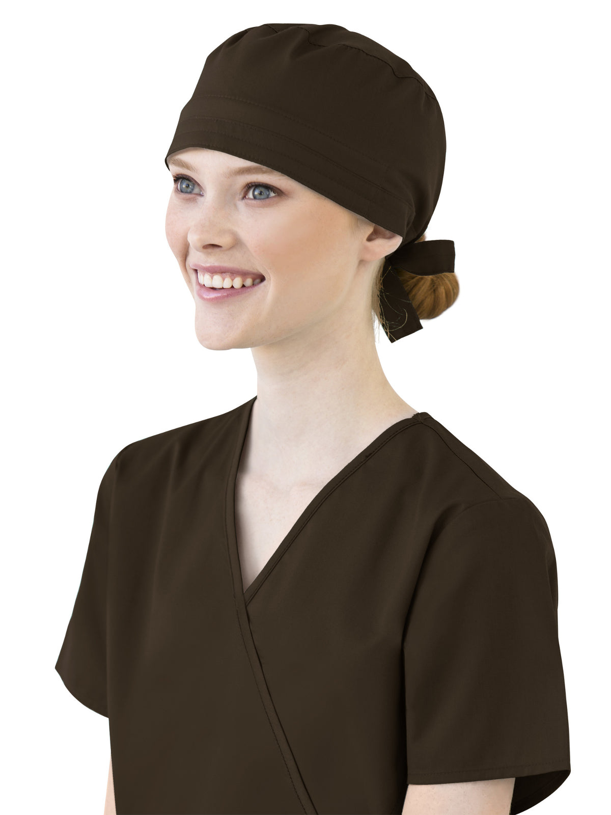 Unisex Scrub Cap Hat - 400 - Chocolate