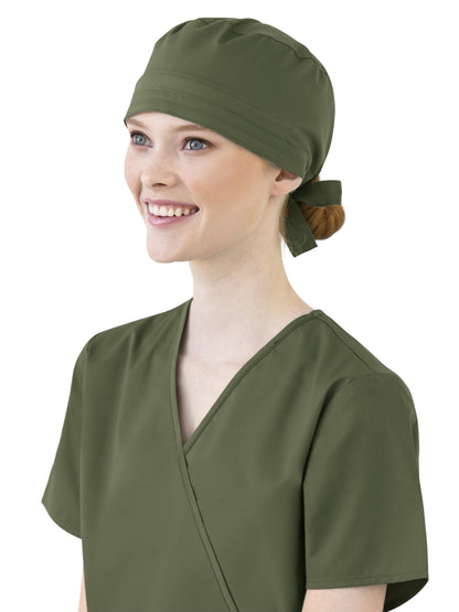 Unisex Scrub Cap Hat - 400 - Olive