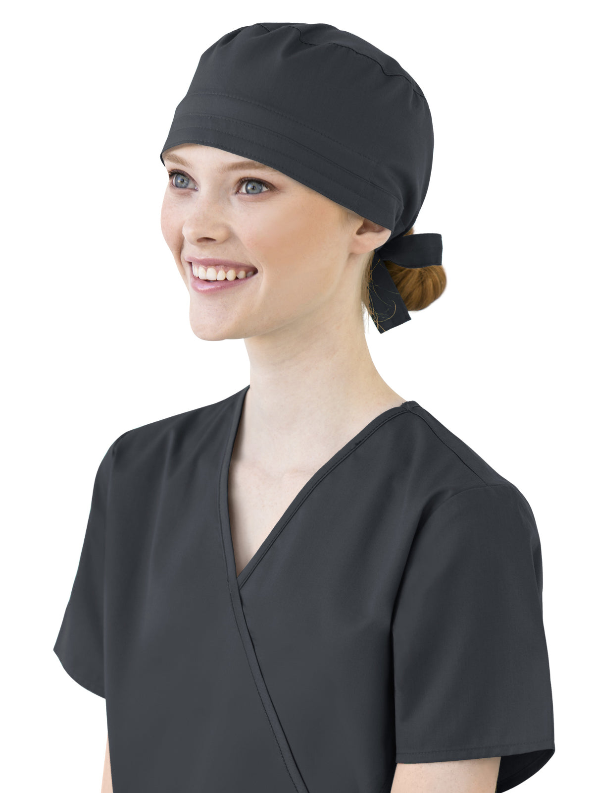 Unisex Scrub Cap Hat - 400 - Pewter