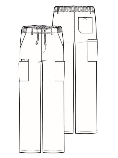 Men's Cargo Pant - 503 - White