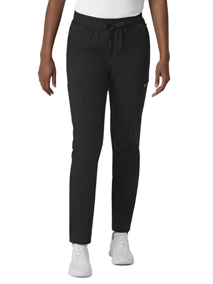 Women's Eight-Pocket Flex-N-Reach Track Pant - 5045 - Black