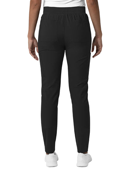 Women's Eight-Pocket Flex-N-Reach Track Pant - 5045 - Black