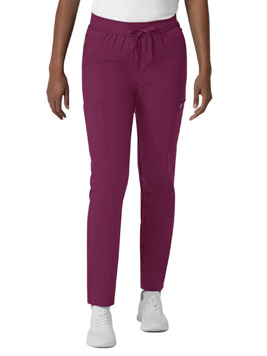 Women's Eight-Pocket Flex-N-Reach Track Pant - 5045 - Wine