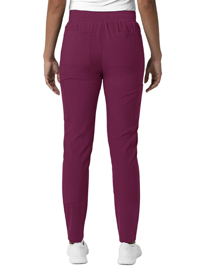 Women's Eight-Pocket Flex-N-Reach Track Pant - 5045 - Wine