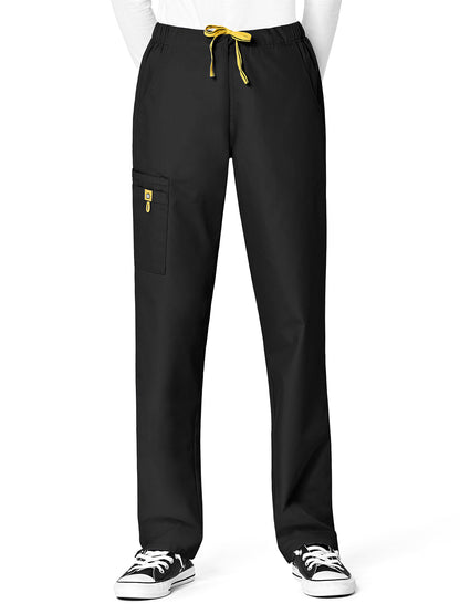 Women's Seven-Pocket Slim Leg Cargo Pant - 5126 - Black