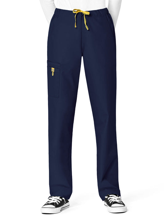 Women's Seven-Pocket Slim Leg Cargo Pant - 5126 - Navy