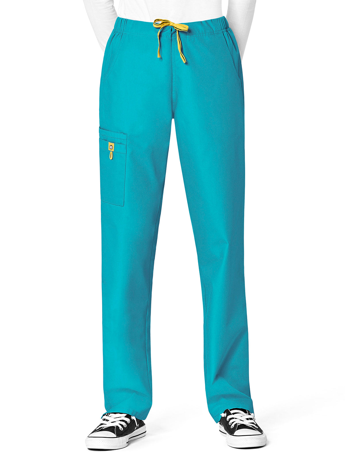 Women's Seven-Pocket Slim Leg Cargo Pant - 5126 - Real Teal