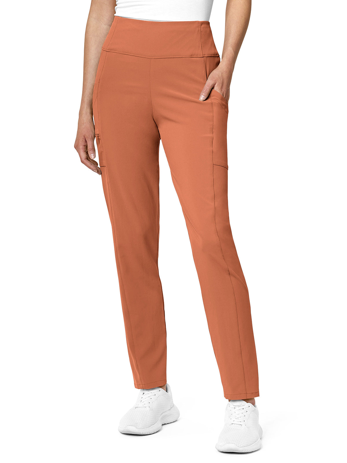 Women's Three-Pocket High-Waist Pant - 5134 - Clay