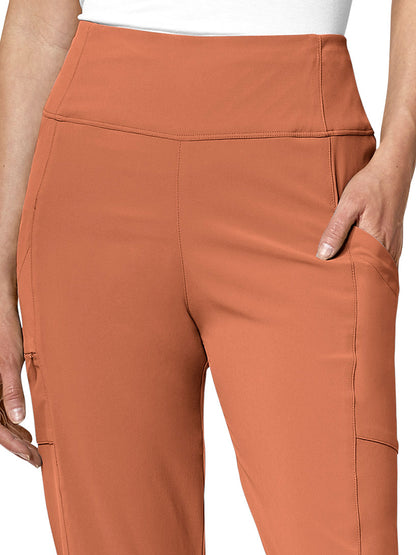 Women's Three-Pocket High-Waist Pant - 5134 - Clay