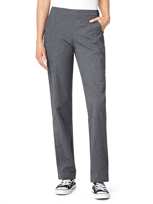 Women's Eight-Pocket Flat-Front Cargo Pant - 5155 - Charcoal Heather