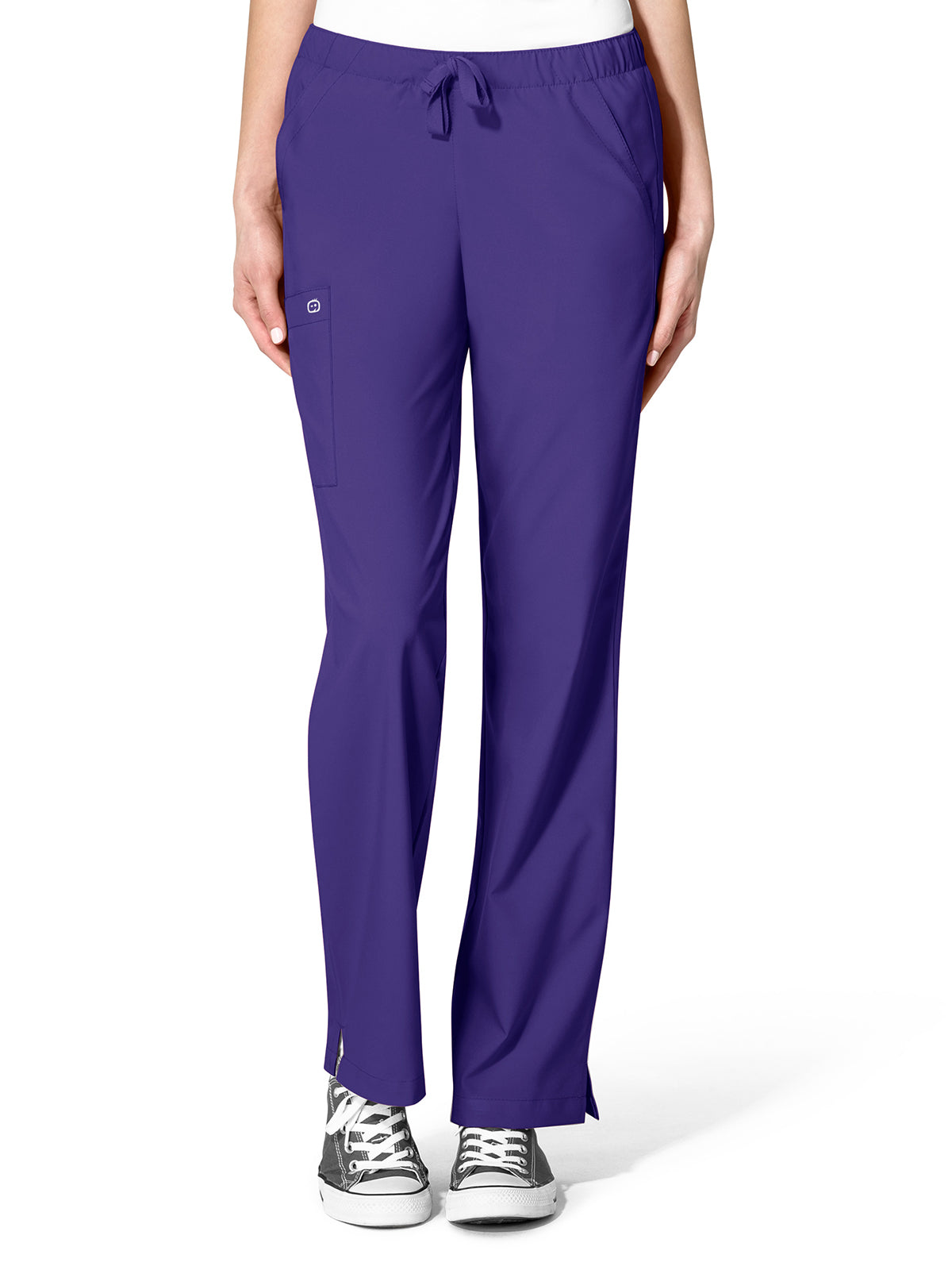 Women's Five-Pocket Drawstring Pant - 5255 - Grape