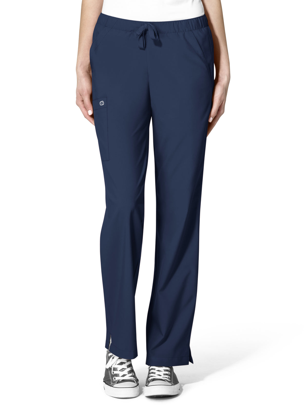 Women's Five-Pocket Drawstring Pant - 5255 - Navy