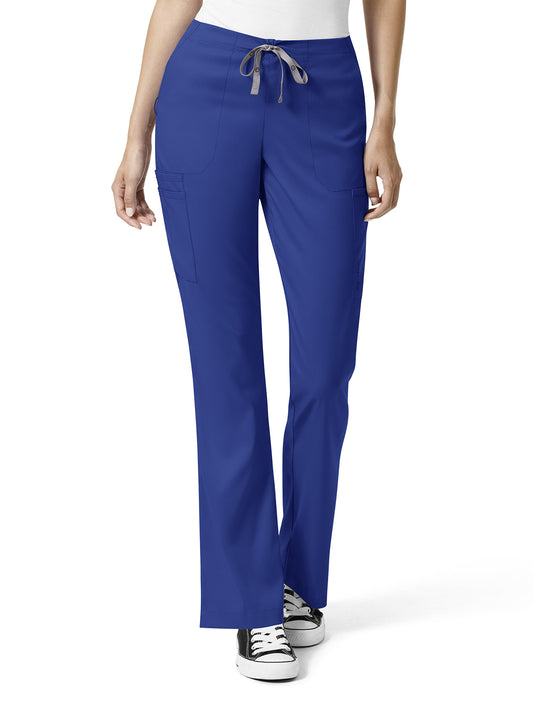 Women's Seven-Pocket Moderate Flare Leg Pant - 5319 - Galaxy Blue