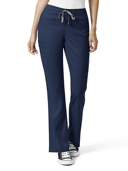 Women's Seven-Pocket Moderate Flare Leg Pant - 5319 - Navy