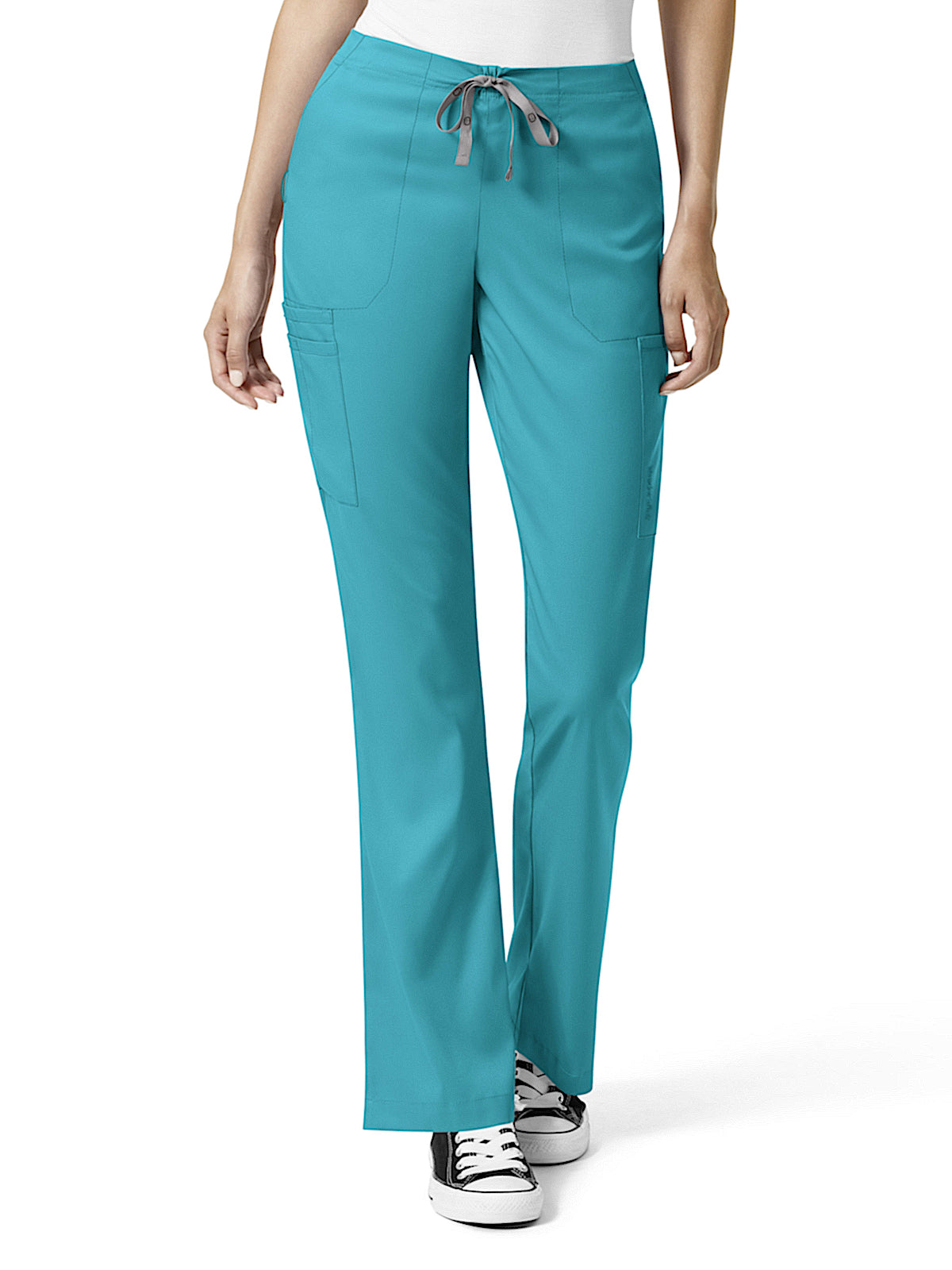 Women's Seven-Pocket Moderate Flare Leg Pant - 5319 - Teal