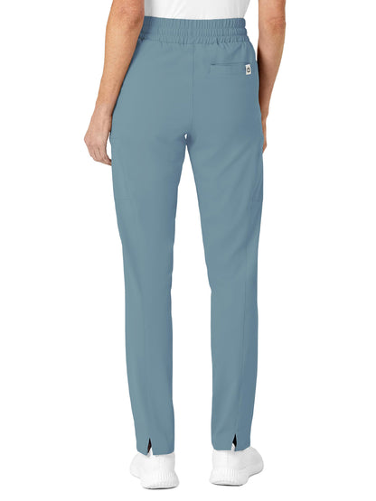 Women's High Waist Slim Cargo Pant - 5334 - Elemental Blue