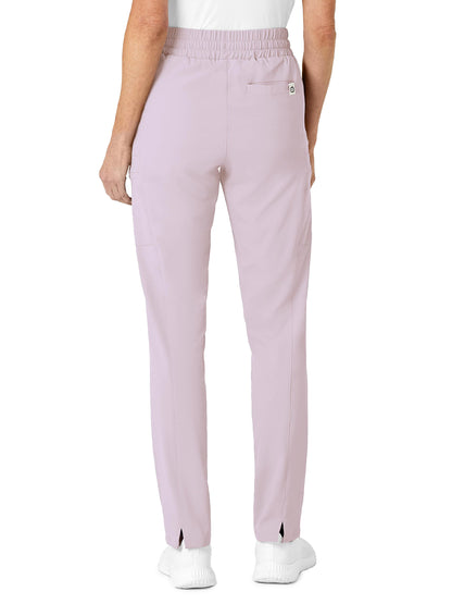 Women's High Waist Slim Cargo Pant - 5334 - Pastel Lilac