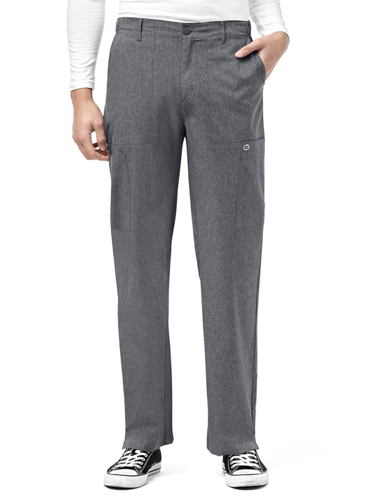 Men's Flat Front Cargo Pant - 5355 - Charcoal Heather
