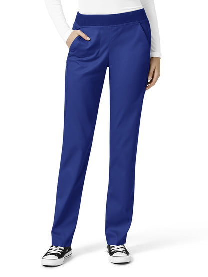 Women's Four-Pocket Knit Waist Cargo Pant - 5419 - Galaxy Blue