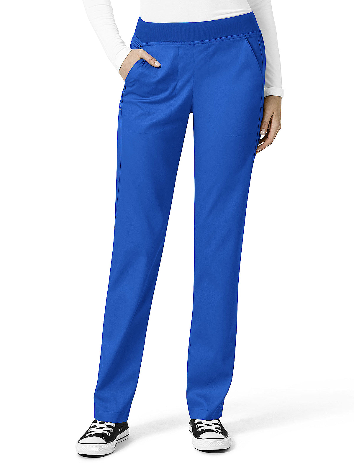 Women's Four-Pocket Knit Waist Cargo Pant - 5419 - Royal