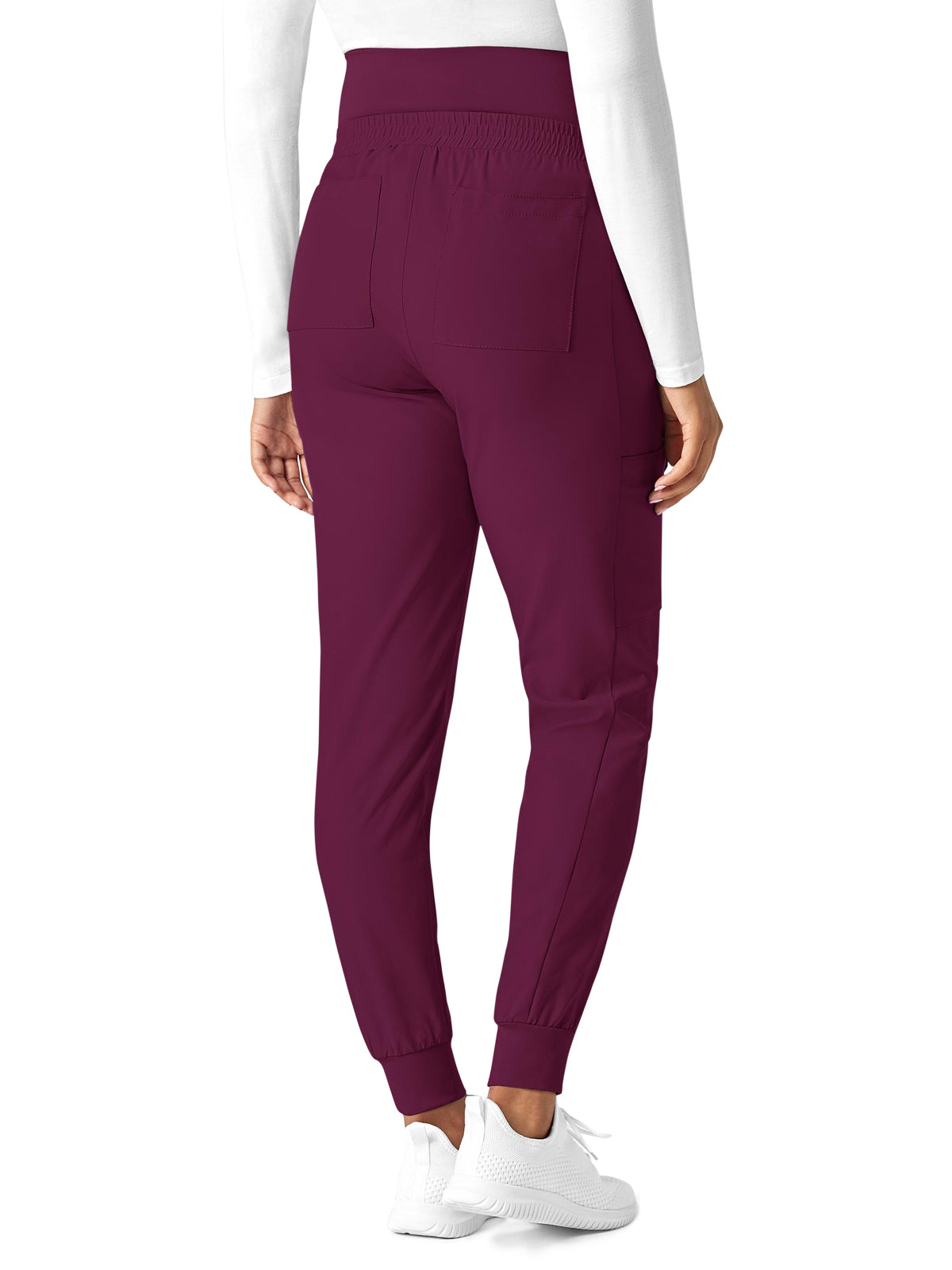 Women's Seven-Pocket Maternity Jogger Pant - 5455 - Wine