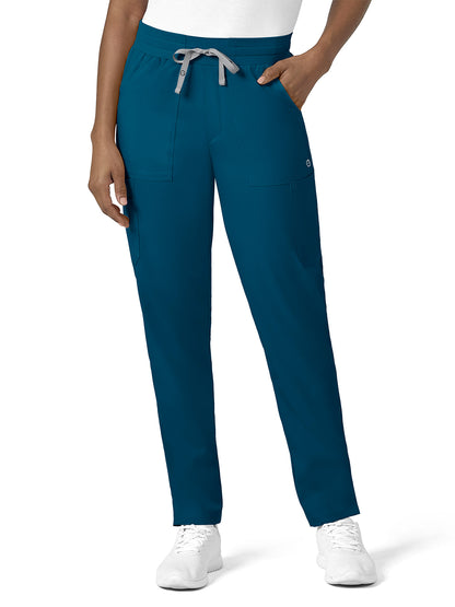 Women's Ten-Pocket Slim Leg Cargo Pant - 5519 - Caribbean