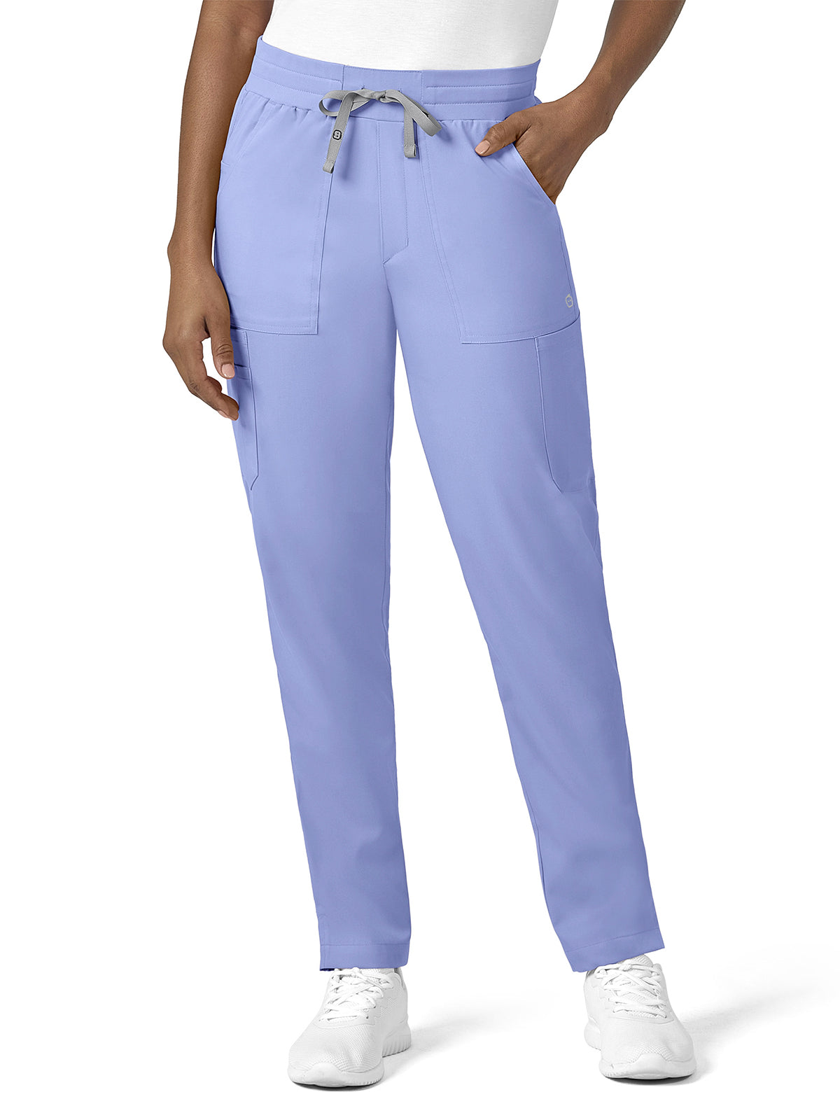 Women's Ten-Pocket Slim Leg Cargo Pant - 5519 - Ceil Blue