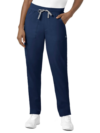 Women's Ten-Pocket Slim Leg Cargo Pant - 5519 - Navy