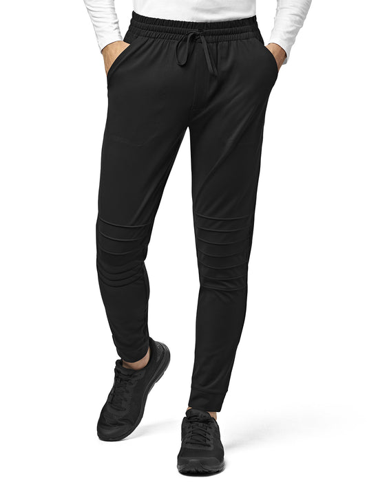 Men's Four-Pocket Pintuck Jogger Pant - 5699 - Black