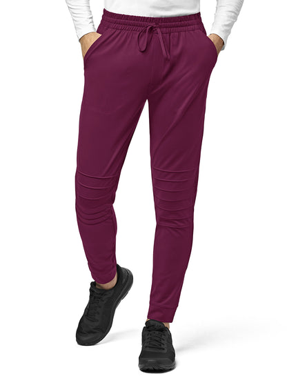 Men's Four-Pocket Pintuck Jogger Pant - 5699 - Wine