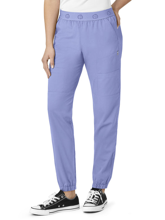 Women's Eight-Pocket Slim Cargo Pant - 5719 - Ceil Blue