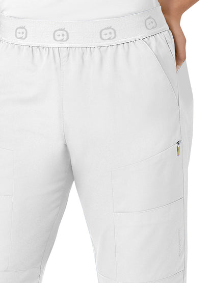 Women's Eight-Pocket Slim Cargo Pant - 5719 - White