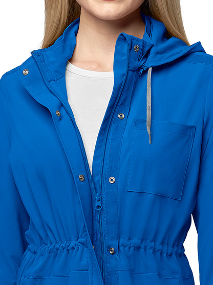 Women's Convertible Hood Jacket - 8134 - Royal