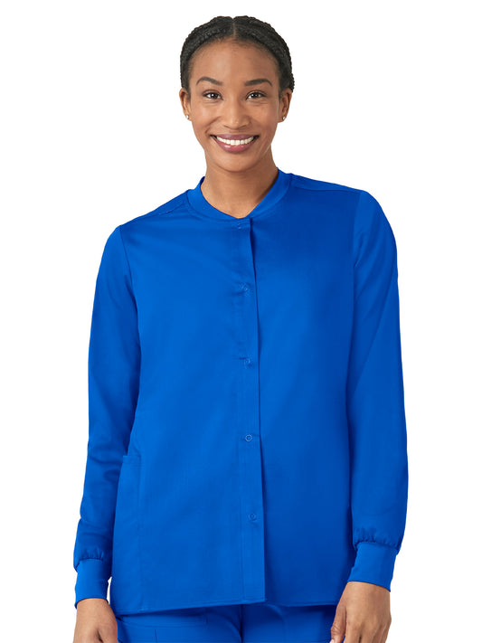 Men's Seven-Pocket V-Neck Top - 8219 - Royal