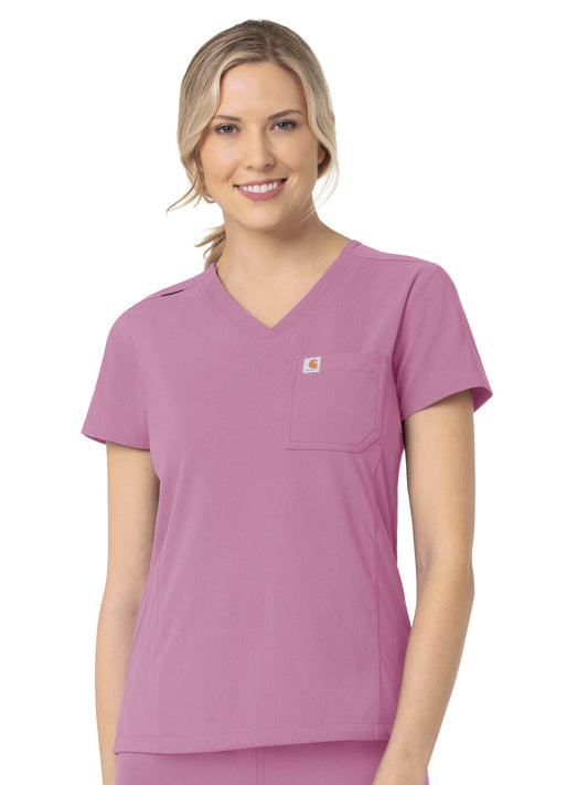 Women's Modern Fit Tuck-In Top - C12137 - Thistle