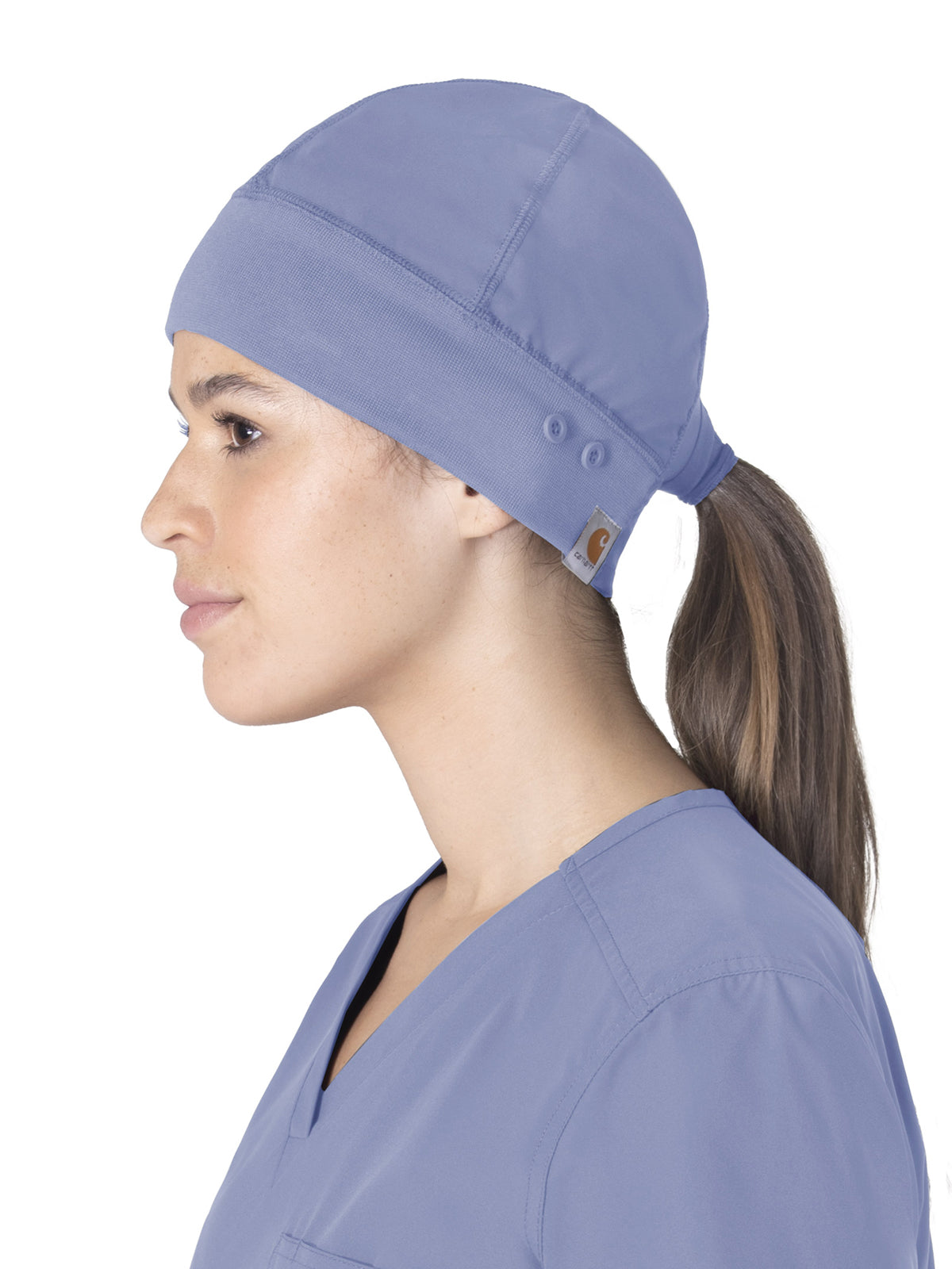 Unisex Modern Fit Scrub Cap Beanie - C40013 - Ceil Blue