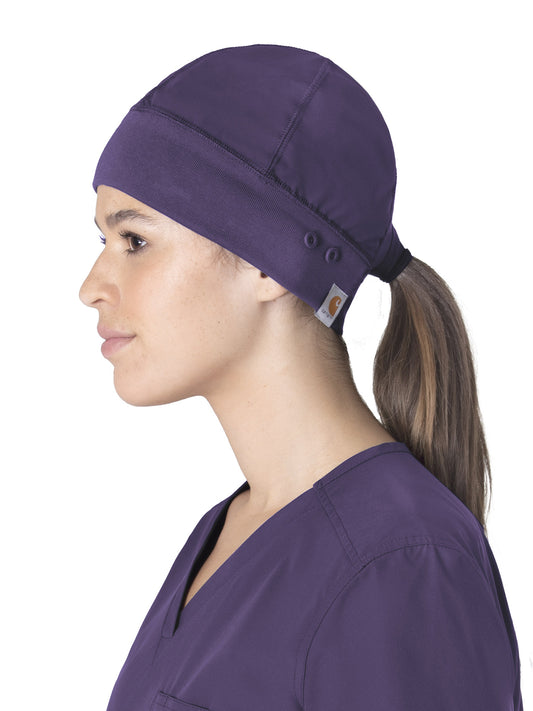 Unisex Modern Fit Scrub Cap Beanie - C40013 - Grape